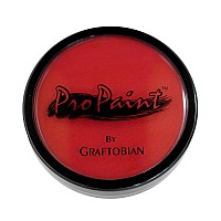 Graftobian Makeup ProPaint Face & Body Paint - Crimson Red 30ml - Halloween Makeup - Costume Makeup for Adults - Body Paints for Adults - Face Paint Makeup - Skin Paint - Makeup Paint