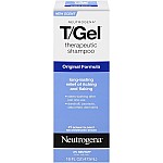 Neutrogena T/Gel Therapeutic Shampoo Original Formula 16 oz (Packs of 2)
