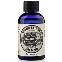 Mountaineer Brand Beard Oil | Natural Beard Oil For Men | Conditions Softens Hydrates Hair | Soothes Dry Itchy Skin | Beard Oil Growth for Men | Grooming Beard Maintenance Treatment | Unscented 2oz