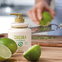 [Fruits & Passion] Cucina Coriander and Olive Tree Luxury Hand Cream, 5 Fl Oz - Premium Skin Care Made from First Cold Pressed Olive Oil - Regenerating Hand Lotion for Dry, Cracked Skin