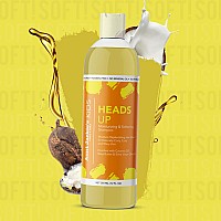 Aunt Jackie's Kids Heads Up Moisturizing and Hair Softening Shampoo for Naturally Curly, Coily and Wavy Hair, 12 oz