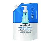 Method Foaming Hand Wash Refill Pouch, Sea Minerals, 28 Fl Oz (Pack of 3)