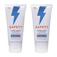 ZapZyt Acne Wash, 6.25 Ounce (Pack of 2)