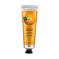 The Body Shop Satsuma Hand Cream - Citrus Fragrance, On-the-Go Hydration & Protection - Vegan - 1.0 oz
