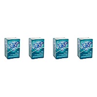 Zest Soap Aqua Refreshing Scent 3.2 oz bars 4 Packages 2 Bars in each 8 Total