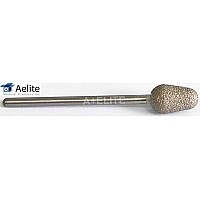 A+Elite Bud Genuine Diamond Bur 3/32 Stainless Steel Podiatry Chiropody Pedicure Manicure Nail Reduction Drill Bit