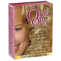 One 'n Only Acid Extra Body Perm with Argan Oil for Bouncy Curls, Leaves Hair Manageable, Firm and Even Curls, Great for Normal, Tinted, and Frosted Hair, Processing Without Dryness or Frizziness
