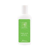 Absolutely Natural 100% Pure Aloe Vera Gel Lotion For Sunburn Relief With Eucalyptus, Tea Tree Oil, Green Tea Extract &Vitamin E For Premium Sun Care - Made in the U.S.