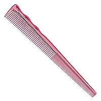 YS Park 234ex Extra Fine Short Hair Design Comb In Pink