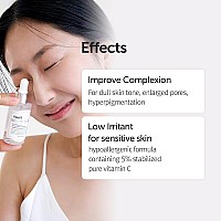 [DearKlairs] Freshly Juiced Vitamin Drop, 5% Hypoallergenic pure vitamin C serum, 35ml, 1.18oz | a potent skin rejuvenator, l ascorbic acid vitamin c serum, antioxidant serum for face, korean skincare