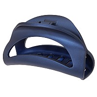 France Luxe Large Cutout Curve Jaw - Matte Navy