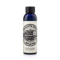 Beard Wash by Mountaineer Brand (4oz) | WV Coal Scent (Peppermint & Patchouli) | Premium 100% Natural Beard Shampoo