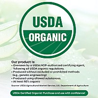 NTRSNS NaturSense Organic Aloe Vera Gel from 100% Pure Aloe-Great for Hair, Scalp, Face, Dry Skin, Acne, Sunburn, Sensitive Skin-Unscented, USDA Certified-12 oz.