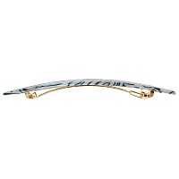 France Luxe Oblong Long and Skinny Barrette - South Sea