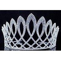 Exquisite Clear Austrian Crystal Rhinestone Tiara With Hair Side Combs Crown Prom Princess Queen Beauty Pageant Hair Jewelry T11925
