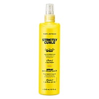 Marc Anthony Curly Hair Spray, Strictly Curls - Curl Booster Removes Frizz, Repels Humidity & Holds Bouncy Curls - Vitamin E & Hydrolyzed Silk Hairspray Add Bounce & Volume - 8.1 Fl Oz