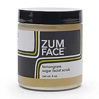 Zum Face Sugar Facial Scrub - Lemongrass - 4 oz