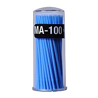 Yimart 400pcs Blue Regular Size 3mm Disposable Mascara Applicator Individual Eyelash Extension Microbrushes