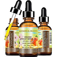 ORGANIC APRICOT KERNEL OIL Australian. 100% Pure/Virgin/Unrefined Cold Pressed Carrier Oil. 1 oz-30 ml. For Face, Hair and Body.