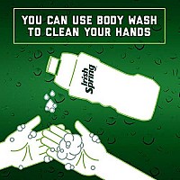 Irish Spring Moisturizing Men's Body Wash Shower Gel, Moisture Blast - 18 Fluid Ounce (2 Pack)