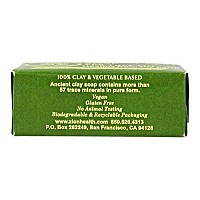 Ancient Clay Soap with Tea Tree Oil Zion Health 6 oz Bar Soap