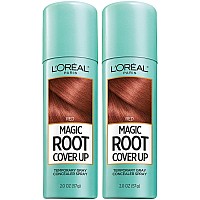 L'Oreal Paris Hair Color Root Cover Up Hair Dye Red 2 Ounce (Pack of 2) (Packaging May Vary)