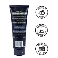 ZEUS Beard Conditioner Wash, Green Tea & Natural Ingredients to Cleanse & Soften Beard - MADE IN USA (Sandalwood) 8 oz.