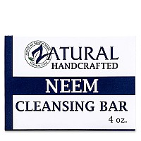 Zatural Neem Soap Bar Ultra-Sensitive Skin-Soothing Therapy-Relieves skin irritation, itching, flaking, & dryness. (3 Count)