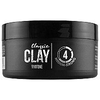 Vivitone Classic Styling Clay, 2.1 oz. Medium hold, Matte finish, Flexible & Re-workable, Nice fresh fragrance, Adds thickness and texture to any hairstyle