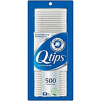 Q-Tips Cotton Swabs 500 Ea