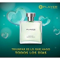 Zermat Perfum Player for Men 3.4oz, Perfume para Caballero Player 100ml