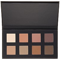 JAPONESQUE Velvet Touch Eyeshadow Palette with 8 Matte Colors, Blendable, Pigmented, and Long-Lasting