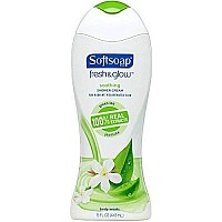 Softsoap Fresh and Glow Body Wash, Green Tea/Jasmine Extracts, 15 Ounce