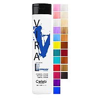 Celeb Luxury Viral Colorwash, Professional Semi-Permanent Hair Color Depositing Shampoo, Blue, 8.25 Fl Oz (Pack of 1)