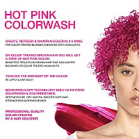 Celeb Luxury Viral Colorwash, Professional Semi-Permanent Hair Color Depositing Shampoo, Hot Pink 8.25 Fl Oz (Pack of 1)