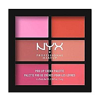 Nyx Professional Makeup Pro Lip Cream Palette, The Pinks, 0.317 Ounce