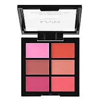 Nyx Professional Makeup Pro Lip Cream Palette, The Pinks, 0.317 Ounce
