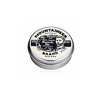 Mountaineer Brand Mustache Wax for Men 100% Natural Beeswax / Plant Based Oils | Grooming Beard Moustache Wax Tin | Long-Lasting Hold | Smooth, Condition, Styling Balm | Citrus & Spice 2oz