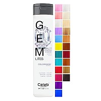 Celeb Luxury Gem Lites Colorwash, Professional Semi-Permanent Hair Color Depositing Shampoo, Flawless Diamond, 8.25 Fl Oz (Pack of 1)
