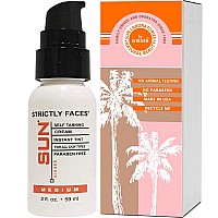 Sun Labs Sunless Facial Tanning Lotion for a Golden Glow - Medium - 2 fl. oz. Travel Bottle