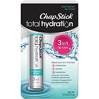 ChapStick Total Hydration 3-in-1 Lip Care Soothing Oasis 0.12 oz (Pack of 6)