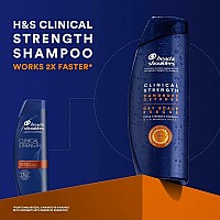 Head and Shoulders Anti Dandruff Clinical Strength, Seborrheic Dermatitis Shampoo, 3.5 Fl Oz (Pack of 2)