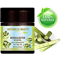 MORINGA BUTTER - OIL 100% Natural/VIRGIN UNREFINED RAW 2 Fl.oz.- 60 ml. For Skin, Hair and Nail Care.