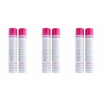 TRI Aerogel Hairspray - Non-Toxic Hair Finishing Spray for Styling, Volumizing and Holding Curly Hair with Flexible Hold - For Women and Men - Pack of 6 (10.5 Oz)