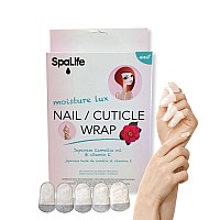 SpaLife Japanese Camellia Oil & Vitamin E Nail Cuticle Wrap 6 PACK (60 COUNT) Dermatologist Recommended Nail repair