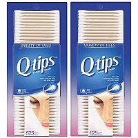 Q-Tips Cotton Swabs, 625 Count, Pack of 2