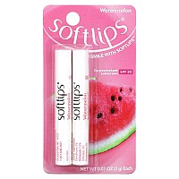 Softlips Lip Protectant SPF 20 Watermelon, 0.07 Ounce