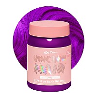Lime Crime Unicorn Hair Dye Full Coverage, Pony (Violet Purple) - Vegan and Cruelty Free Semi-Permanent Hair Color Conditions & Moisturizes - Temporary Purple Hair Dye With Sugary Citrus Vanilla Scent
