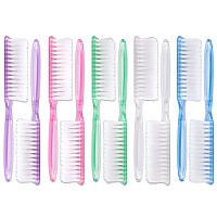 Beauticom 10 Pieces Pack Mixed Color Nail Brush - Hand Scrub Cleaning Brush with Handle Grip for Hands, Manicure Pedicure Multipurpose Cleaning Brush