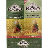 TIO NACHO Mexican Herbs Shampoo and Conditioner, Twin Pack (2 Pack 14 fl. oz. Each)